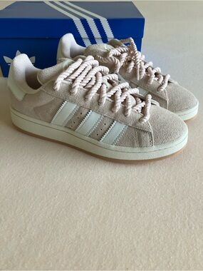 adidas Campus 00s Soft Pink Suede Sneakers Women’s 8 JP6193 NWT